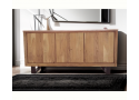 Buffet Cabinet with 3 Doors in Solid Acacia Wood - Eden